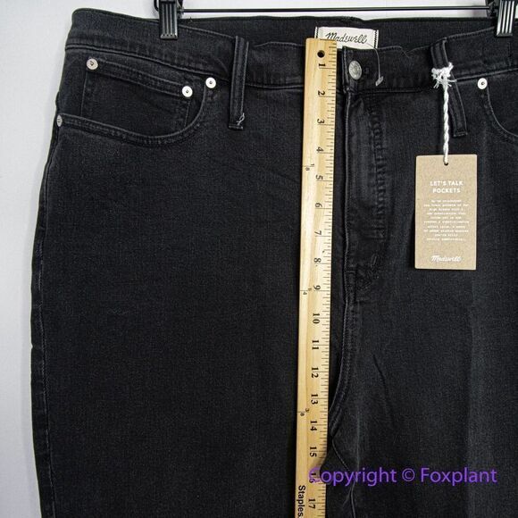 NEW Madewell Classic‎ Straight Jeans in Lunar Wash, 35 - Picture 5 of 15